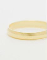 2.5mm toe ring in gold plated
