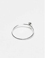 shell ring in sterling silver