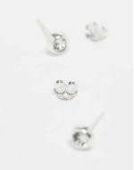april birthstone crystal stud earrings